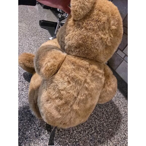 Vermont Teddy Bear Company LG Brown Teddy Bear w Articulated Limbs Plush Stuffie - Picture 4 of 6